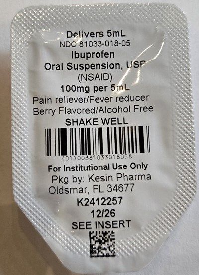 Ndc 81033-018-05 (5ml Foil)